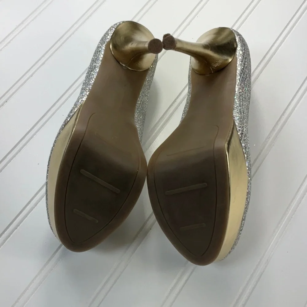 ZIGI SOHO Shoes Glitter Platform High Heel Pumps. Staple 7 1/2